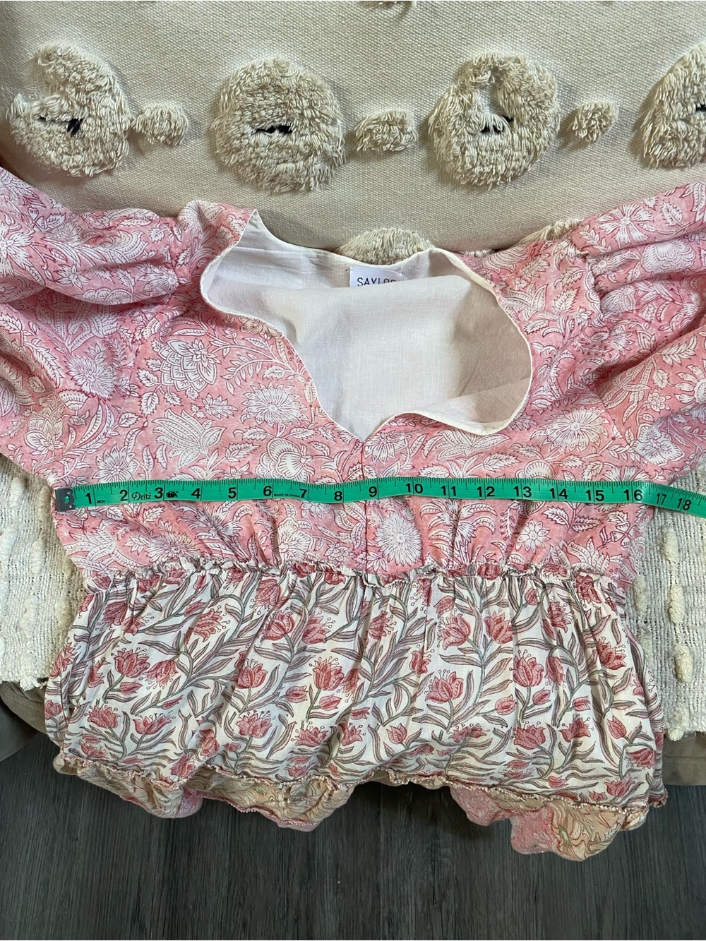 {Saylor} Puff Sleeve Mini Dress - Picture 11 of 15